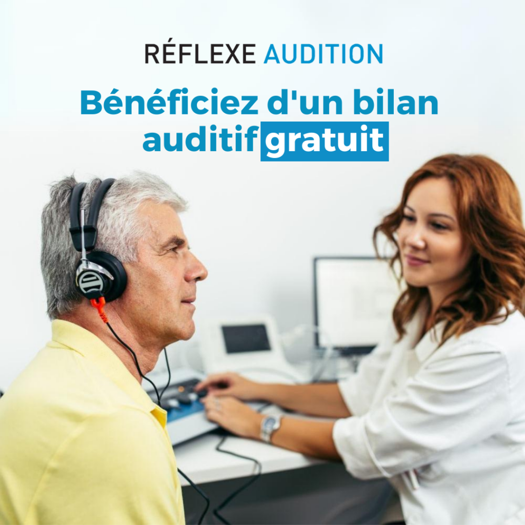 réflexe audition