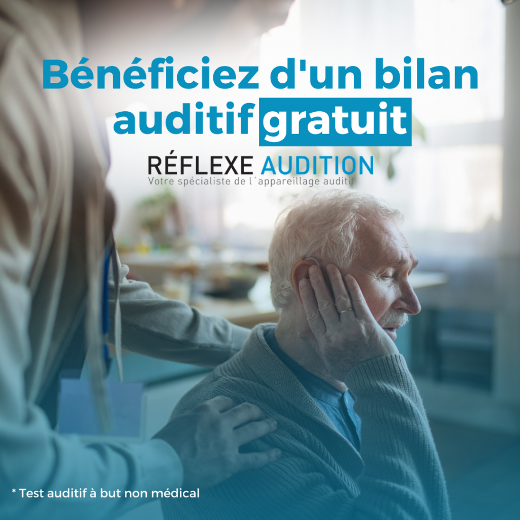 réflexe audition