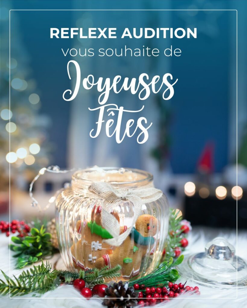 Centre Réflexe Audition - Joyeuses fêtes