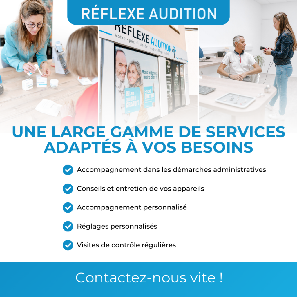 réflexe audition